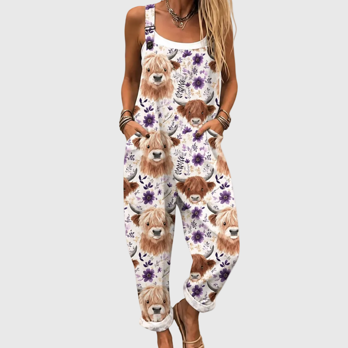 Peto estampado cómodo