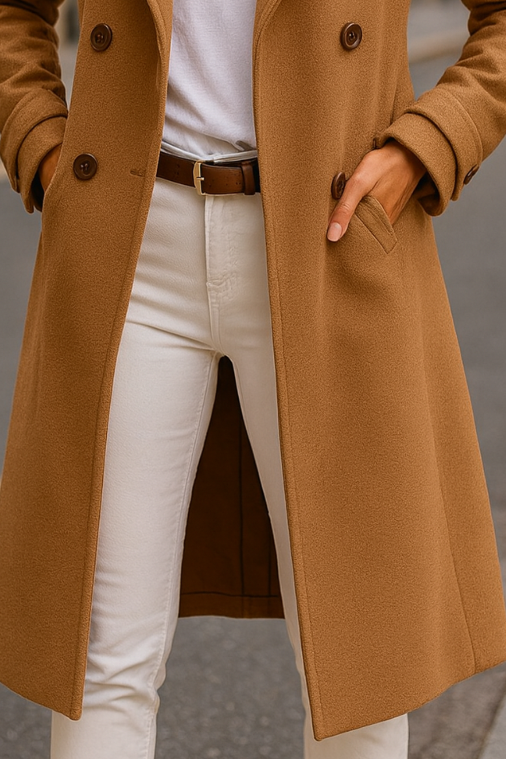Abrigo Cruzado "Boulevard Trench"