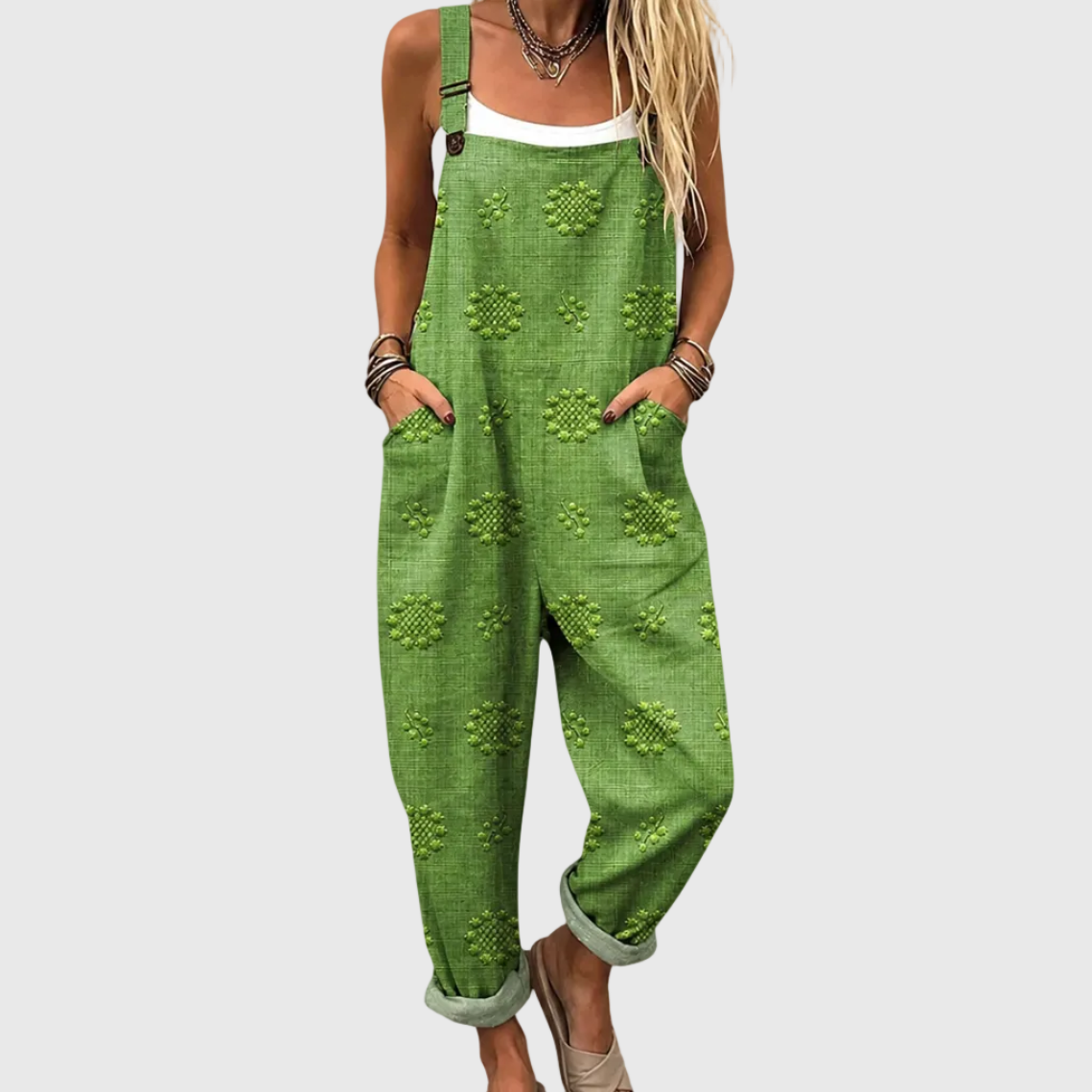 Peto estampado cómodo