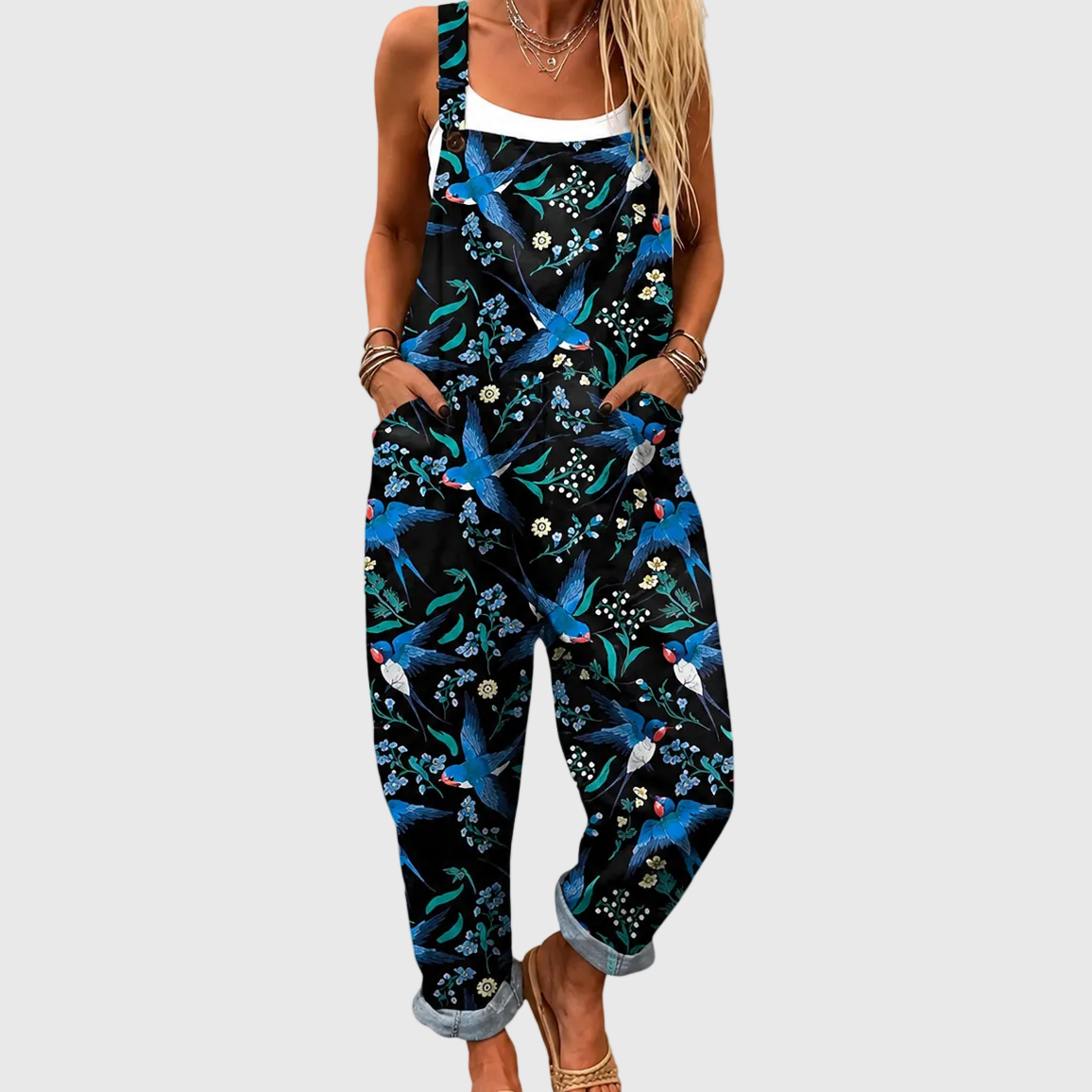 Peto estampado cómodo