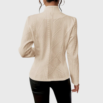 Blazer Texturizada "Refined Knit"