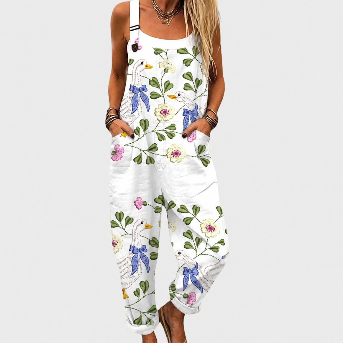 Peto estampado cómodo