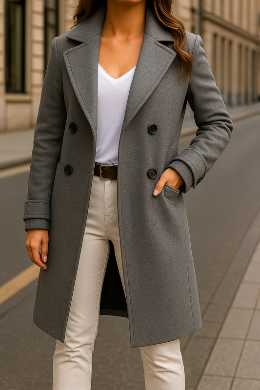 Abrigo Cruzado "Boulevard Trench"