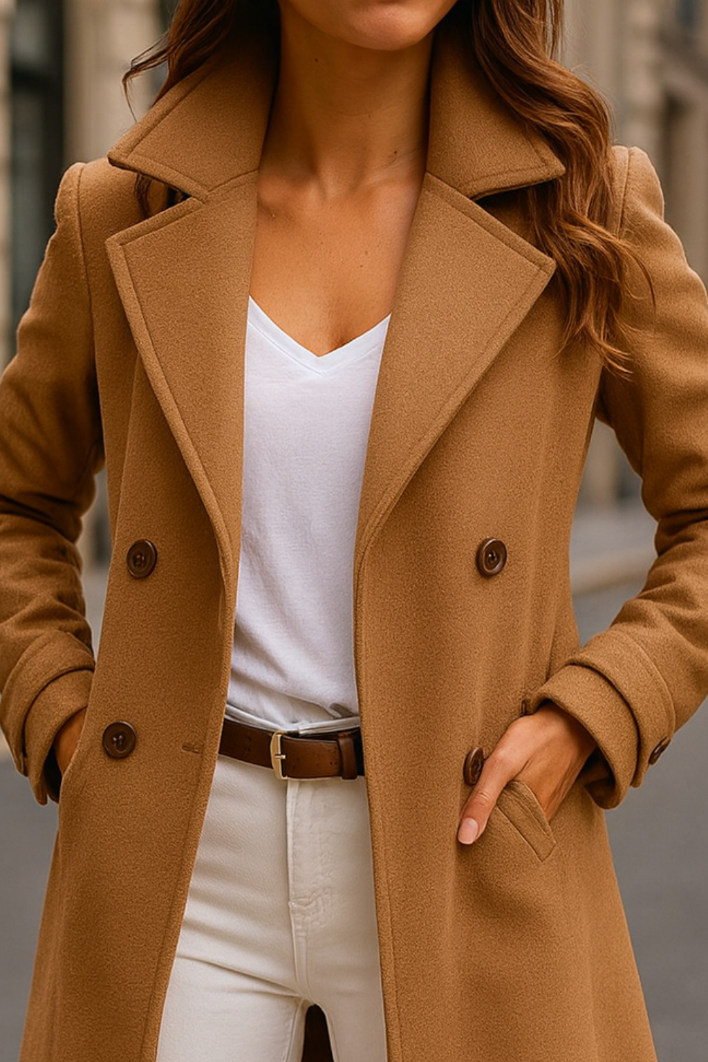 Abrigo Cruzado "Boulevard Trench"