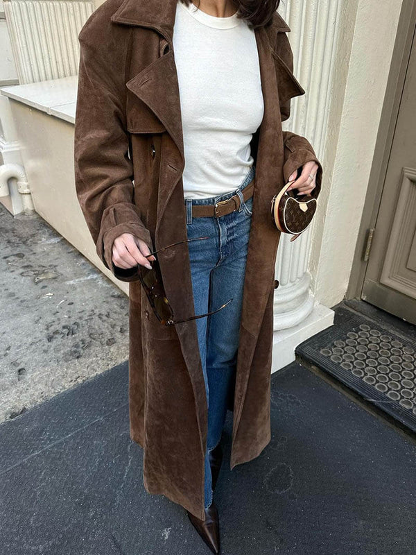 Trench "Manhattan Suede"