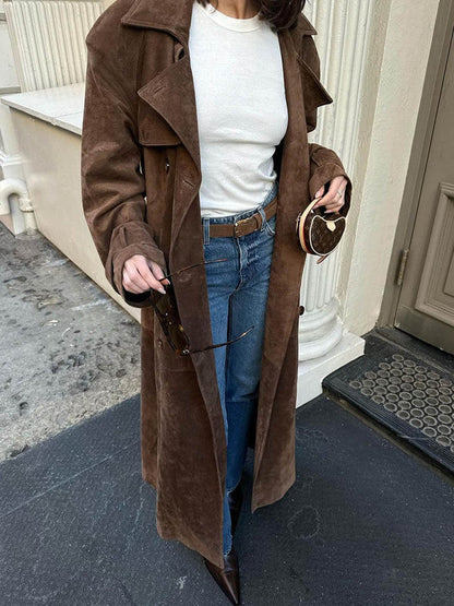Trench "Manhattan Suede"