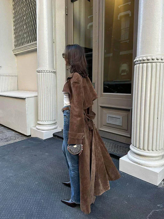 Trench "Manhattan Suede"