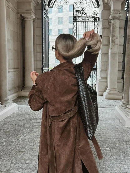 Trench "Manhattan Suede"