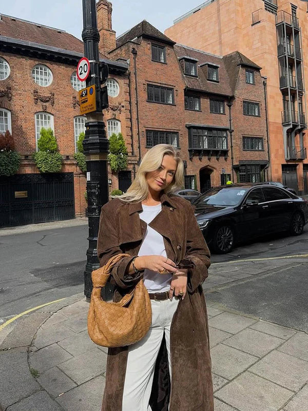 Trench "Manhattan Suede"