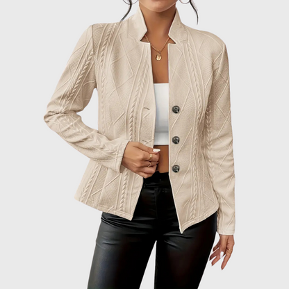 Blazer Texturizada "Refined Knit"