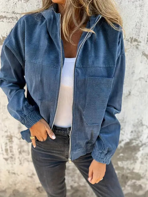 DELACROIX | Chaqueta casual de pana para mujer