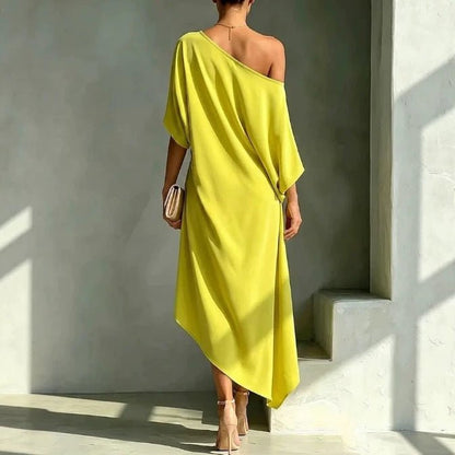 Nadia | Abito elegante asimmetrico