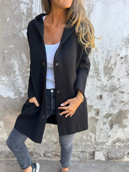 Cárdigan Capa "Soho Hooded"