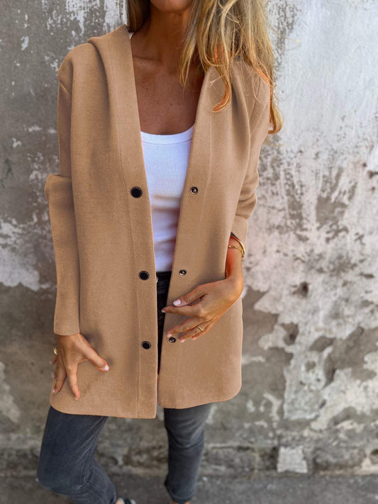 Cárdigan Capa "Soho Hooded"