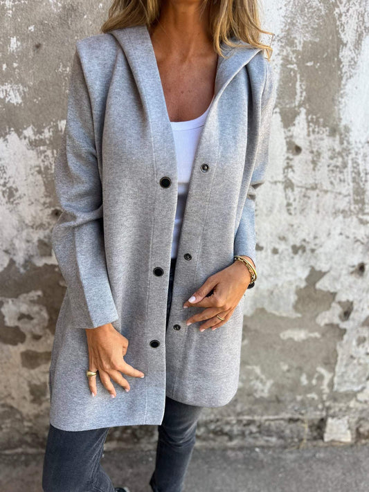 Cárdigan Capa "Soho Hooded"
