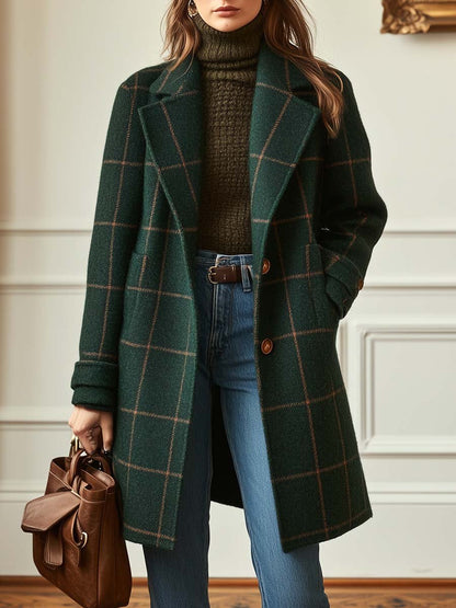 Abrigo de Cuadros "Heritage Check"