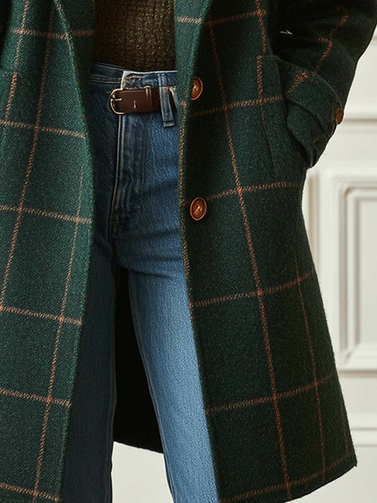 Abrigo de Cuadros "Heritage Check"