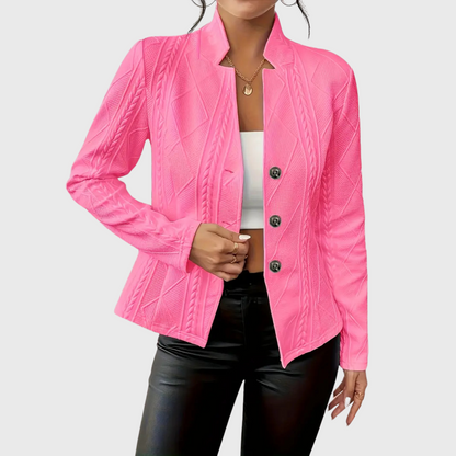 Blazer Texturizada "Refined Knit"